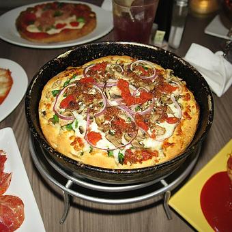 Product - Pizz'A Chicago in Santa Clara, CA Dessert Restaurants