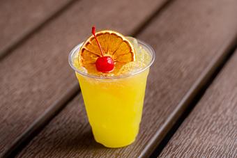 Product: MIDORI MELON, ORGEAT, MING RIVER, PASSION FRUIT, LIME, CHERRY. - Red Mesa Mercado in St. Petersburg, FL Mexican Restaurants
