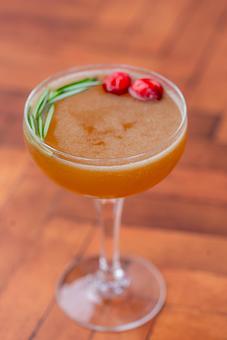 Product: MILAGRO REPO TEQUILA, PEAR NECTAR, ROSEMARY SYRUP, VENENO OSCURO SYRUP, LEMON. - Red Mesa Restaurant in St Petersburg, FL Mexican Restaurants