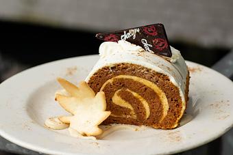 Product: Spiced Pumpkin Roulade - Salty's on Alki in Alki Beach, West Seattle - Seattle, WA American Restaurants