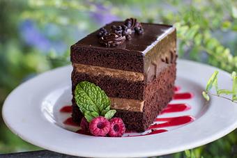 Product: Chocolate Lovers Torte - Salty's on Alki in Alki Beach, West Seattle - Seattle, WA American Restaurants