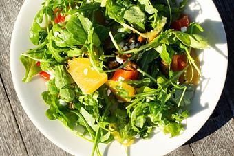 Product: Marinated Golden and Sweet Onion Salad - Salty's on Alki in Alki Beach, West Seattle - Seattle, WA American Restaurants