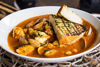 Product: Seafood Cioppino Special - Salty's on Alki in Alki Beach, West Seattle - Seattle, WA American Restaurants