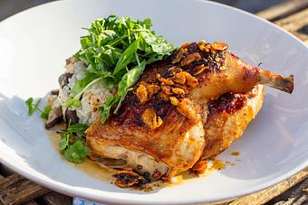 Product: Bulgogi Roasted Chicken - Salty's on Alki in Alki Beach, West Seattle - Seattle, WA American Restaurants
