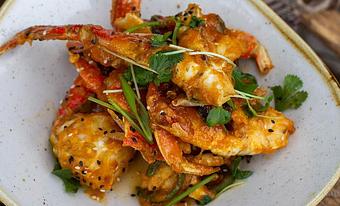 Product: “Angry” Style Dungeness Crab - Salty's on Alki in Alki Beach, West Seattle - Seattle, WA American Restaurants