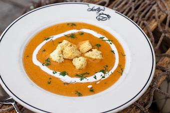 Product: Whiskey Crab Soup - Salty's on Alki in Alki Beach, West Seattle - Seattle, WA American Restaurants