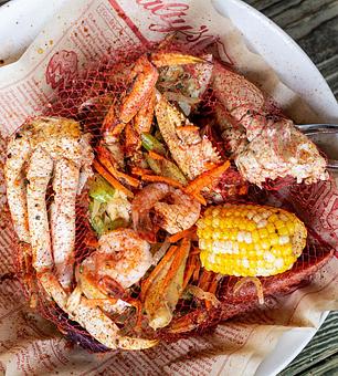 Product: Crab and Prawn Boil Special - Salty's on Alki in Alki Beach, West Seattle - Seattle, WA American Restaurants
