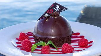 Product: Chocolate Orange Bombe - Salty's on Alki in Alki Beach, West Seattle - Seattle, WA American Restaurants