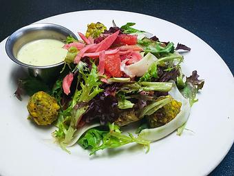 Product: Spring Greens Salad - Salty's on Alki in Alki Beach, West Seattle - Seattle, WA American Restaurants