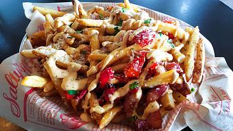 Product: Be prepared to share this huge basket. - Salty's on Alki in Alki Beach, West Seattle - Seattle, WA American Restaurants