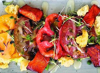unclassified: Salmon BLTA Salad - Salty's on Alki in Alki Beach, West Seattle - Seattle, WA American Restaurants