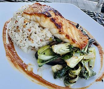 Product: Miso Glazed Black Cod - Salty's on the Columbia River in Columbia River, Portland Airport - Portland, OR American Restaurants