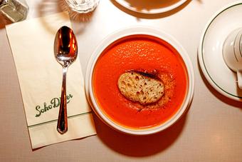 Product: Soho Diner | Roasted Tomato Soup - Soho Diner in SoHo, NY - New York, NY Diner Restaurants