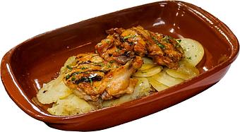 Product: POLLO EN SALSA DE CERVEZA CON PATATAS - Taberna del Alabardero in Washington, DC Spanish Restaurants