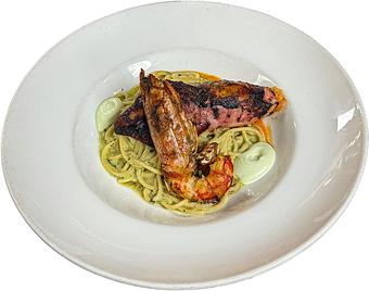 Product: TXIPIRON RELLENO DE TXANGURRO Y GAMBAS - Taberna del Alabardero in Washington, DC Spanish Restaurants
