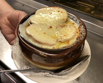 Product: French Onion Soup - The Big A Grillehouse in East Stroudsburg, PA Steak House Restaurants