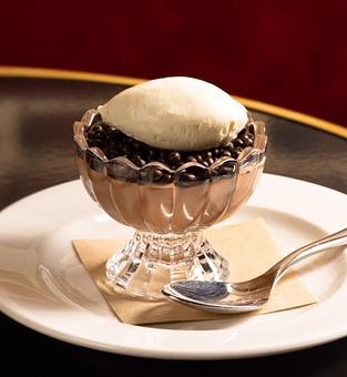 Product: Chocolate Pot De Crème Dessert at The Django with crunchy pearls and sweet cream. - The Django in TriBeCa - New York, NY American Restaurants
