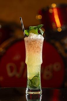 Product: The Django | Jazz Club, Bar and Restaurant in Downtown Manhattan | Prelude To A Kiss - Gin, pineau de charentes, lemon, cucumber, mint, rose cider - The Django in TriBeCa - New York, NY American Restaurants