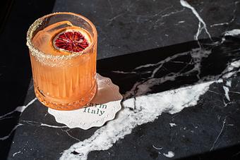 Product: The Farm Italy Restaurant NY Blood Orange Margarita - The Farm Italy Restaurant & Bar in Huntington Village NY - Huntington, NY Italian Restaurants