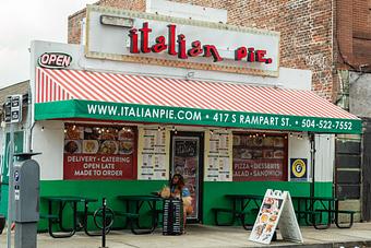 Exterior - The Original Italian Pie in Downtown CBD - New Orleans, LA Italian Restaurants