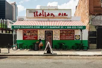 Exterior - The Original Italian Pie in Downtown CBD - New Orleans, LA Italian Restaurants