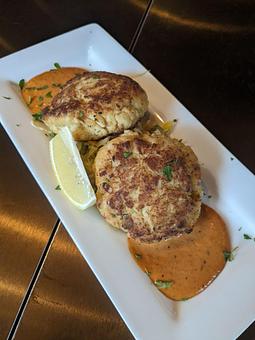 Product: Jumbo Lump Crab Cakes - The Waters Edge at Giovanni's in Darien, CT Steak House Restaurants