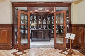 Product: The entrance of TRIBUTE restaurant at The Houstonian Hotel. - TRIBUTE at The Houstonian in Memorial - Houston, TX American Restaurants