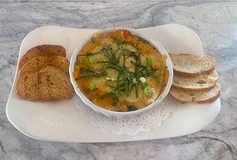 Product: Dungeness Crab Thai Curry Au Gratin - Walter Hansel Wine & Bistro in Santa Rosa, CA French Restaurants