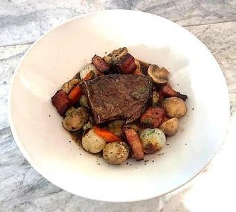 Product: Beef Bourguignon - Walter Hansel Wine & Bistro in Santa Rosa, CA French Restaurants