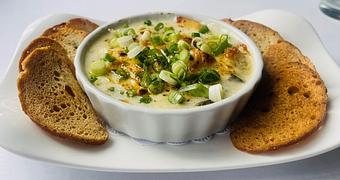 Product: Prawns Au Gratin - Walter Hansel Wine & Bistro in Santa Rosa, CA French Restaurants