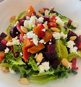 Product: Roasted Beet Salad - Walter Hansel Wine & Bistro in Santa Rosa, CA French Restaurants