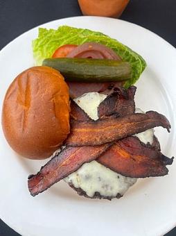Product: Bacon Cheese Burger - Walter Hansel Wine & Bistro in Santa Rosa, CA French Restaurants