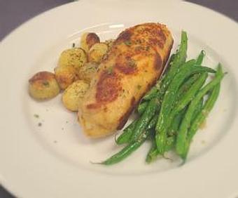 Product: Chicken Cordon Bleu - Walter Hansel Wine & Bistro in Santa Rosa, CA French Restaurants