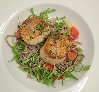 Product: Chilled Soba Noodles - Walter Hansel Wine & Bistro in Santa Rosa, CA French Restaurants