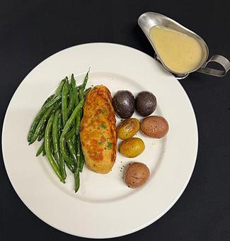 Product: Chicken Cordon BLeu - Walter Hansel Wine & Bistro in Santa Rosa, CA French Restaurants