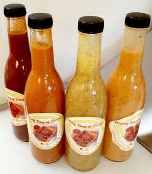 Product: Bottle Wing Sauces - Wing King OF Fletcher in Fletcher - Tampa, FL American Restaurants