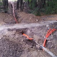 under sidewalks