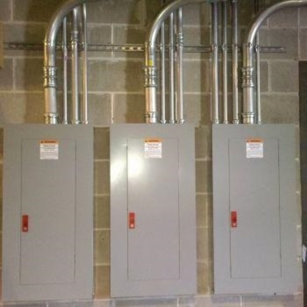 Commercial electrical installation of power panels - Commercial Electrician Mesa AZ -  Dolce Electric