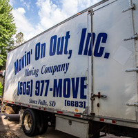 Contact our Sioux Falls moving company at (605) 977-MOVE (6683) or by emailing info@movinonout.com today.