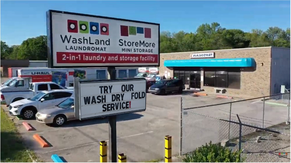 Washland Laundromat, DryCleaning, CoinOperated, 3451 Ward Blvd.