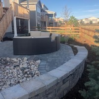 Outdoor Retaining Wall