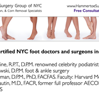 Hammertoe Surgery Group of NYC - Board Certified Doctors
