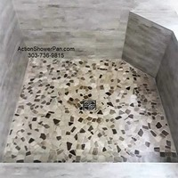 Master Shower Pan Installation - Photos of Our Business -  Action Shower Pan & Steam Shower Company