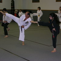 Adult Karate class at Rocky's Dojo - Photos of Our Business -  Rocky's Dojo & Gym