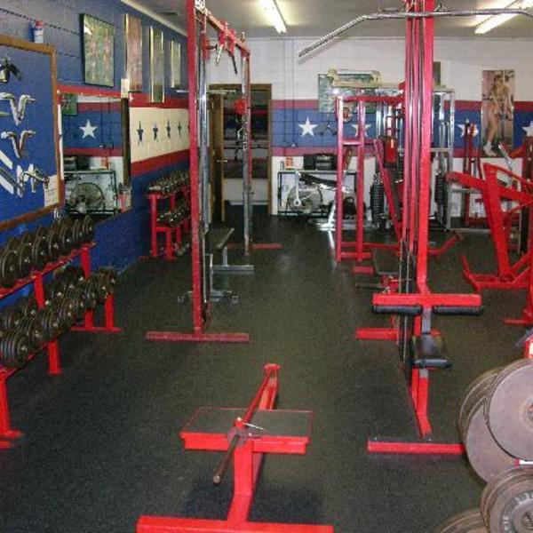 Weight Room at Rocky's Dojo - Photos of Our Business -  Rocky's Dojo & Gym