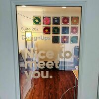DesignUps office door