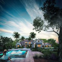 Home Desigh By Exterior Rendering 