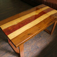 River table - Custom coffee table - Photo (149013)