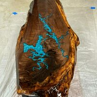 River table - Custom coffee table - Photo (149015)