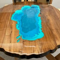River table - Custom coffee table - Photo (149016)